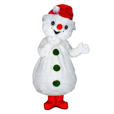 mascotte bonhomme de neige